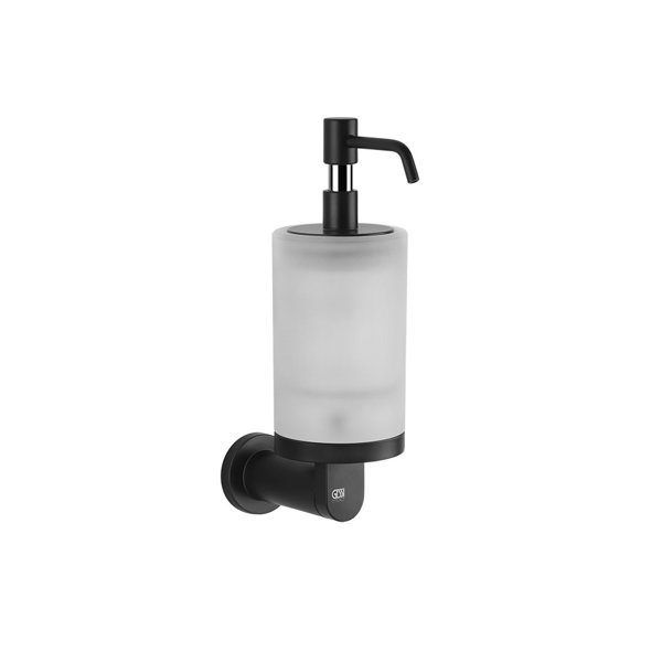 Дозатор для жидкого мыла настенный Gessi Emporio матовый черный 38815-299