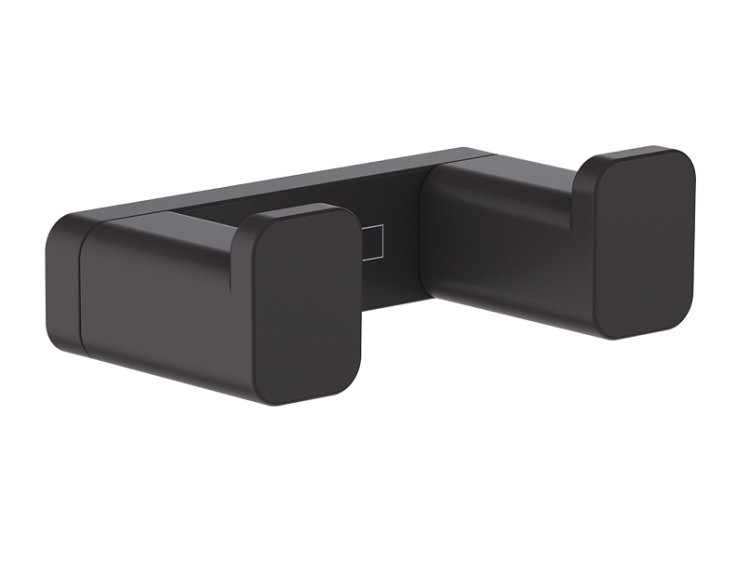 Крючок для полотенец Hansgrohe AddStoris двойной Matt Black 41755670
