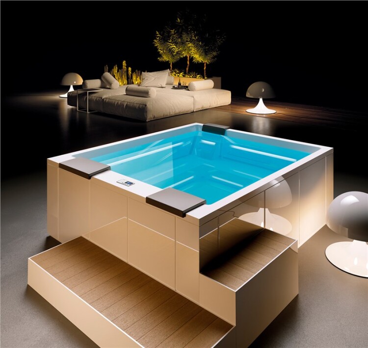 Минибассейн Treesse Muse GP 2800x2350x980 мм белый V210WXBN0000O