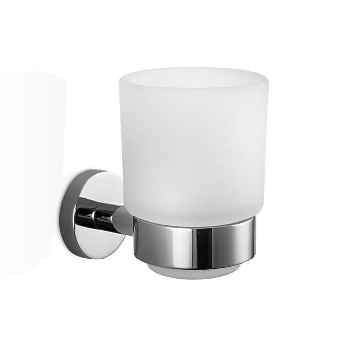 Стакан Decor Walther Basic BA WMG 80х105х180 мм хром 0530900