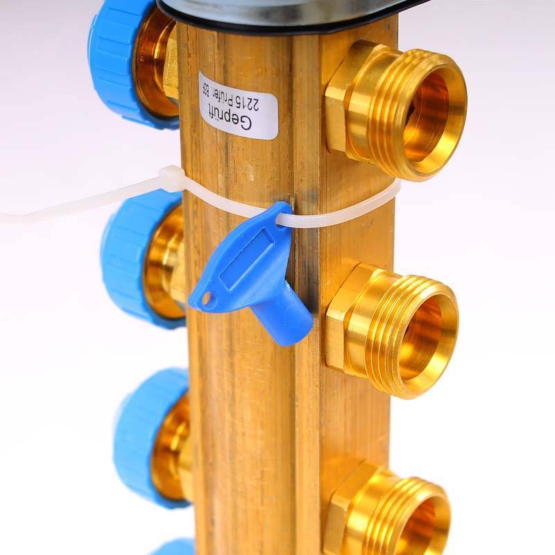 Коллекторная группа Watts HKV 1x3/4 EK 10 выходов с вентилями 10004188