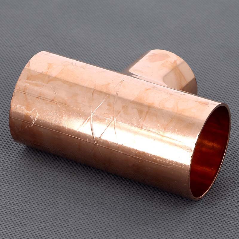 Тройник медный под пайку Viega 54х42х54 мм 119652