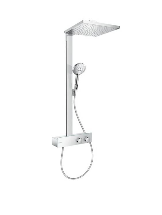 Душевая стойка Hansgrohe Raindance Select E 300 2jet хром 27361000