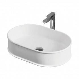 Раковина накладная Artceram Atelier 600x400x150 мм белый глянцевый ATL002 01 00