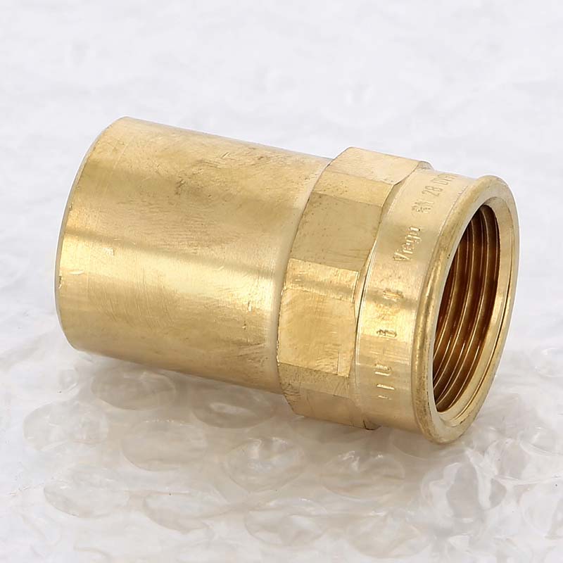 Переходная вставка Viega Sanpress бронза 28x3/4 ВР 130954