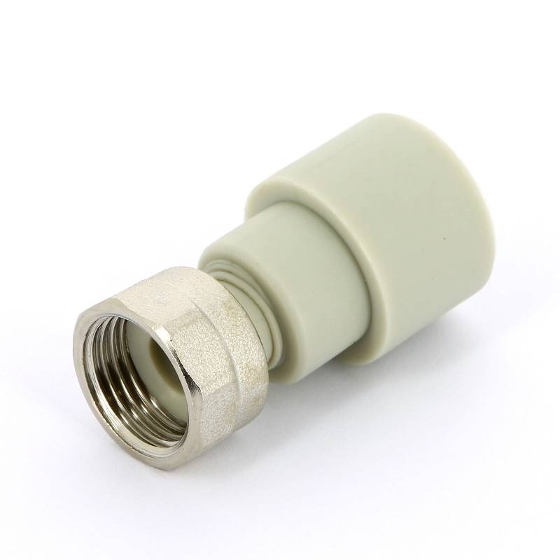 Муфта полипропиленовая FV-Plast с накидной гайкой 20x1/2 226020