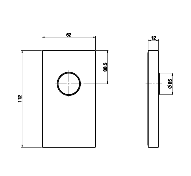 Кнопка on/off Fima Carlo Frattini Switch цвет шампань брашированная F5922HS