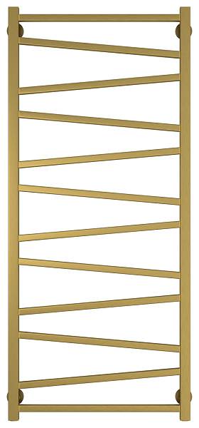 Полотенцесушитель водяной Сунержа Сирокко 500x1200 мм состаренная латунь 051-0253-1250