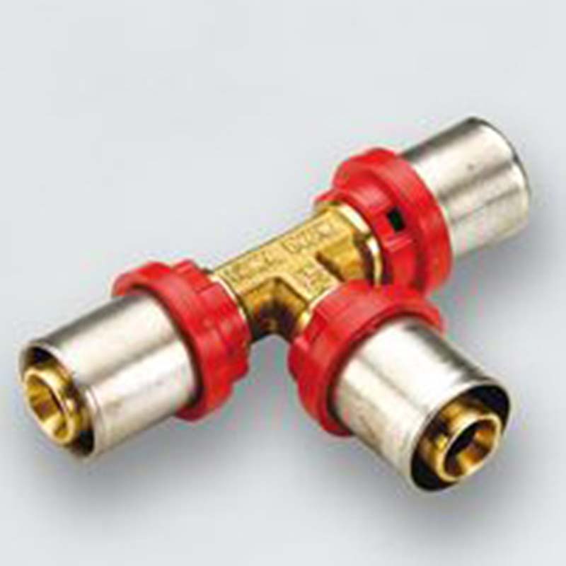 Тройник пресс Tiemme 40x20x40 мм 1650096