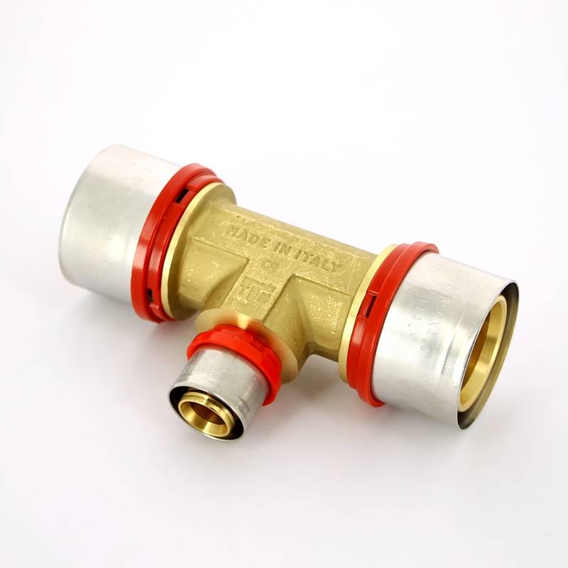 Тройник пресс Tiemme 50x26x50 мм 1650117