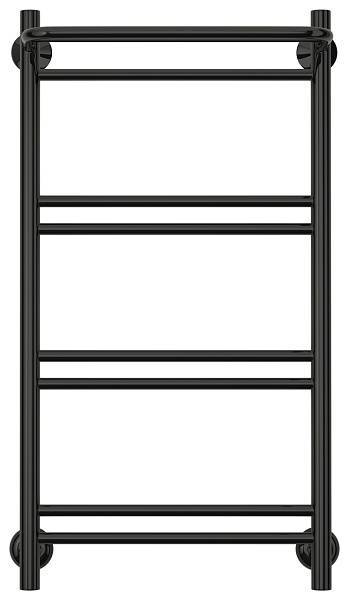 Полотенцесушитель водяной Стилье Версия-Н1 40x80 см черный 17621-8040