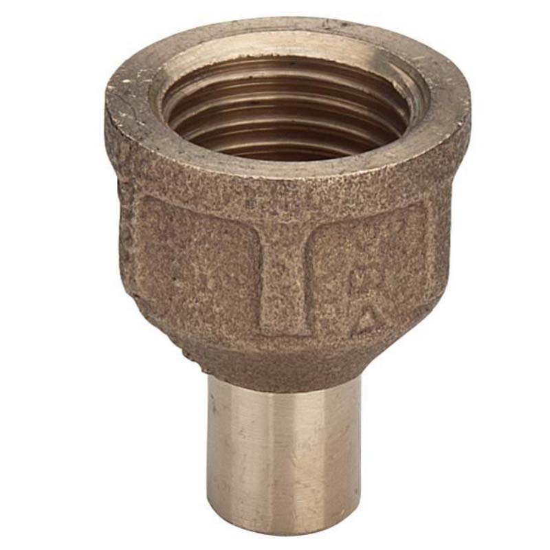 Муфта-вставка Viega 94246G 22 мм х 3/4 ВР бронза под пайку 118846