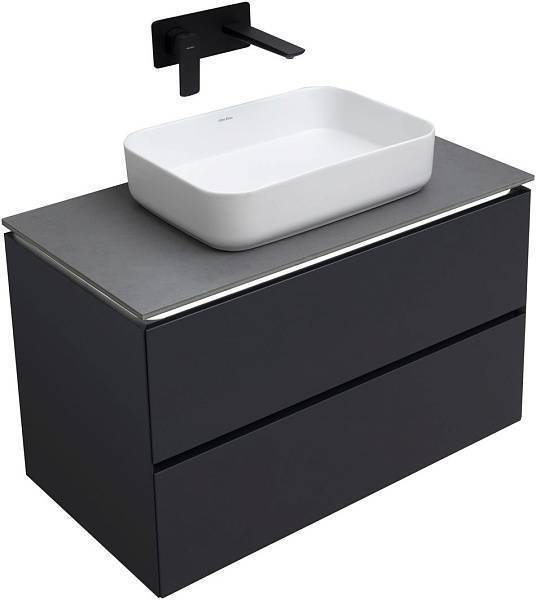 Тумба под раковину Allen Brau Infinity 85 см матовый антрацит 1.21001.AM