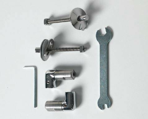 Комплект петель Artceram Azuley soft-close хром AZA004 71