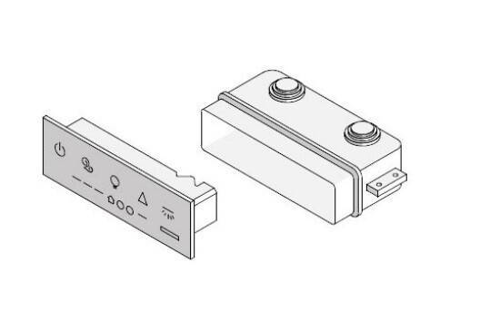 Панель управления сенсорная Effe Nuvola для парогенератора 60000042