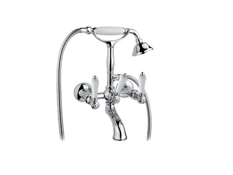 Смеситель для ванны и душа Nicolazzi Petit Mont Blanc хром 1402CR78