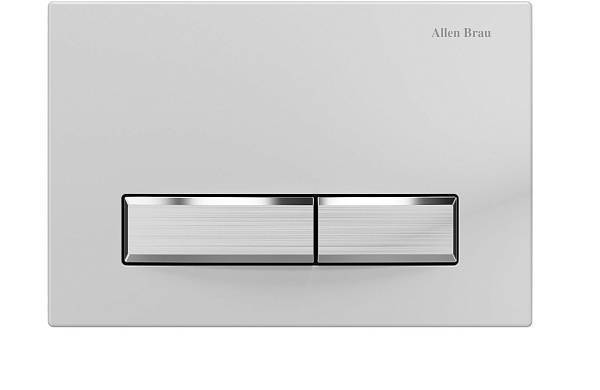 Клавиша смыва Allen Brau Fantasy 24.5x16.5 см белая 9.20004.20
