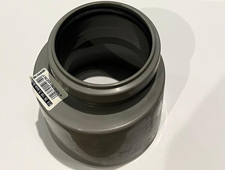 Патрубок переходной короткий Ostendorf HT HTRK 110/75 мм 11235931002