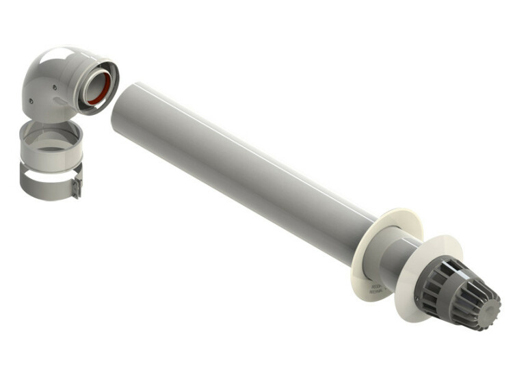 Комплект коаксиального дымохода Fondital 60/100 мм 1 м 6KITCON00A