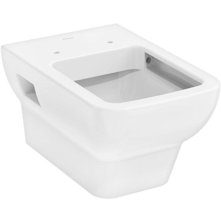 Унитаз подвесной безободковый Hansgrohe CreekTide Q 360x540 мм белый 60119450