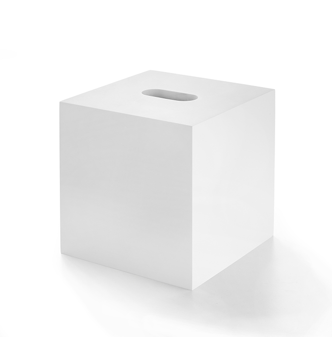 Диспенсер для салфеток 3SC BeMood 145x145x145 мм белый BEMW71A