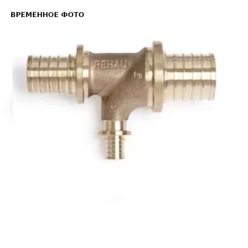 Тройник REHAU RAUTITAN RX+ 32-16-25 мм бронза 14563971001