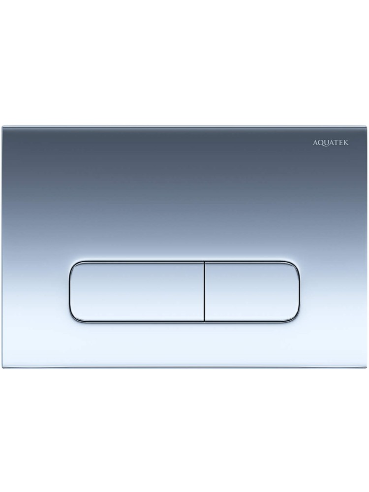 Панель смыва Tops Pneumo S прямоугольные клавиши хром PNS-0000007