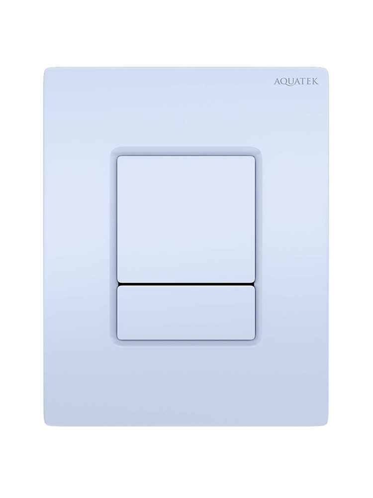 Панель смыва Berges Pneumo N белая глянец PNN-0000001