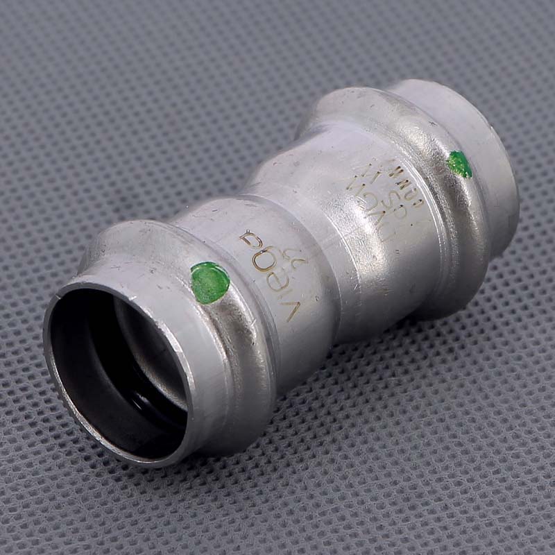 Муфта пресс Viega Sanpress Inox 22 мм нержавеющая сталь 436179