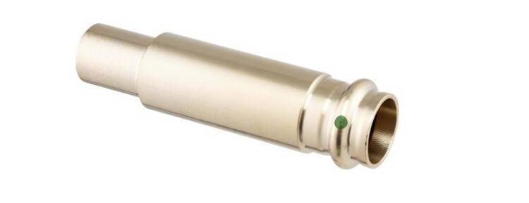 Муфта надвижная Viega Sanpress 35 мм бронза 588557