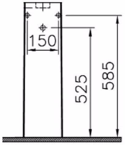 Пьедестал для раковины VitrA 6936B003-7035