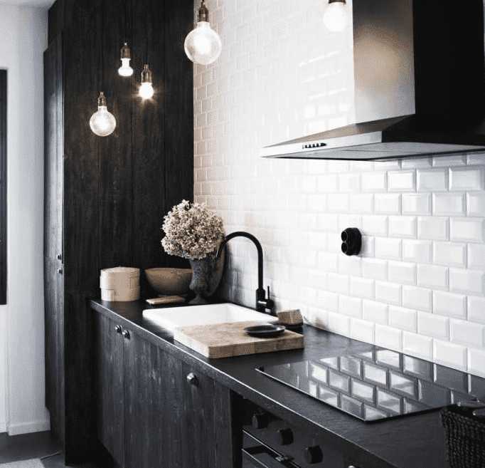 Смеситель для кухонной мойки GROHE Minta с C-изливом черный бархат 32917KS0