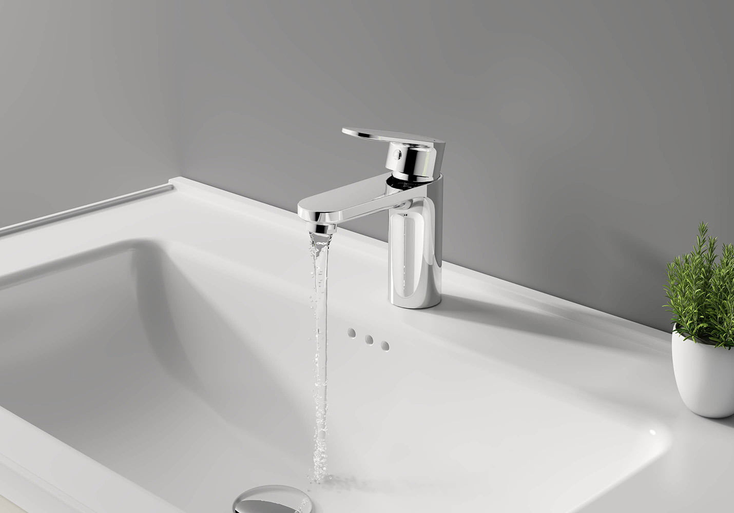 Набор смесителей 3 в 1 Aquanet Ника AQ1810CR/AQ1840CR/AQ2017CR AQ1830CR