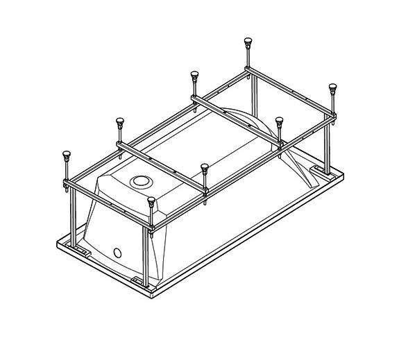 Монтажный комплект для ванн Triton Монако / Тенерифе 160х70 см 1.WH11.2.425