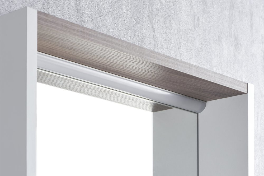 Зеркальный шкаф Aquaton Бэлла Белый/Джара 1A221702BBAZ0