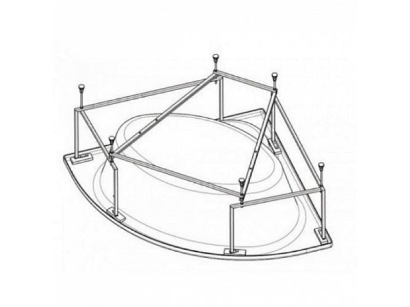 Монтажный комплект для ванны Triton Карибы 140х140 см 1.WH11.2.430