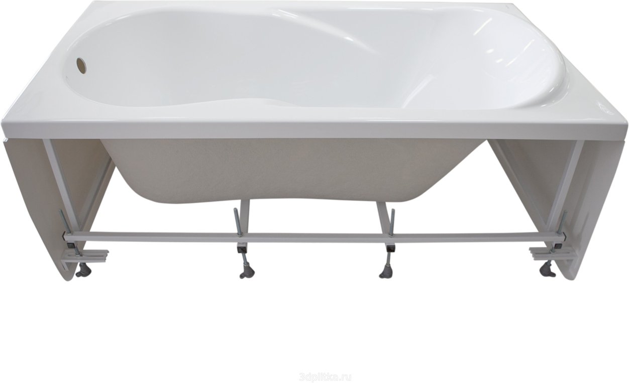 Ванна акриловая Santek Каледония прямоугольная 160х75 см 1.WH30.2.388