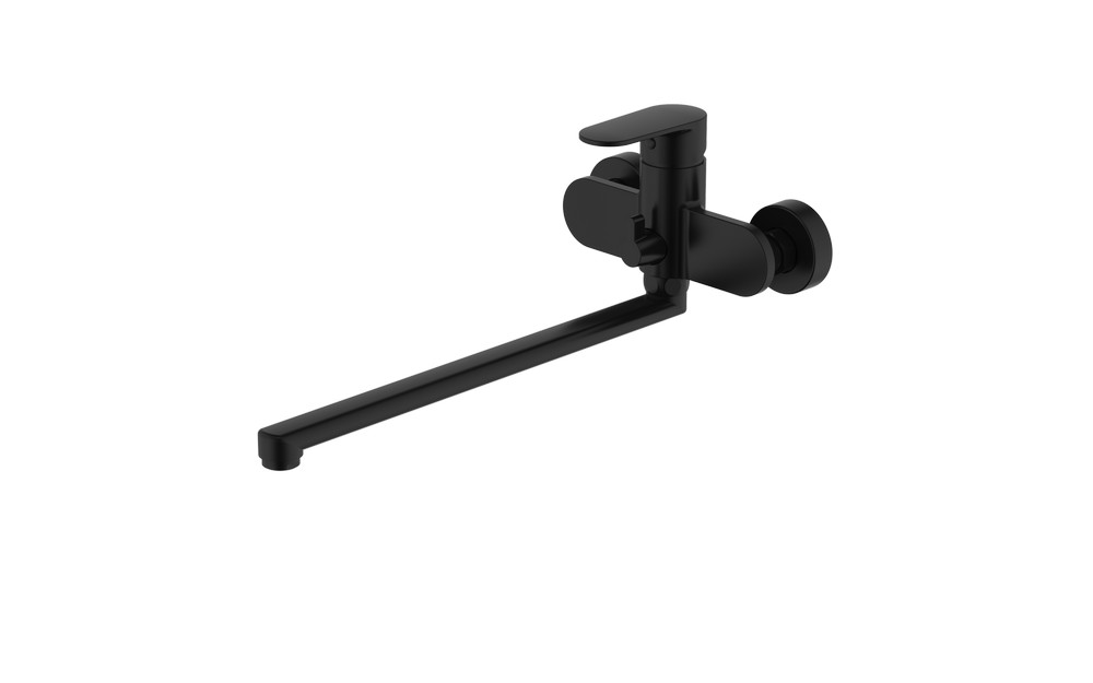 Набор смесителей 2 в 1 Aquanet Ника AQ1842MB/AQ2017MB AQ1833MB