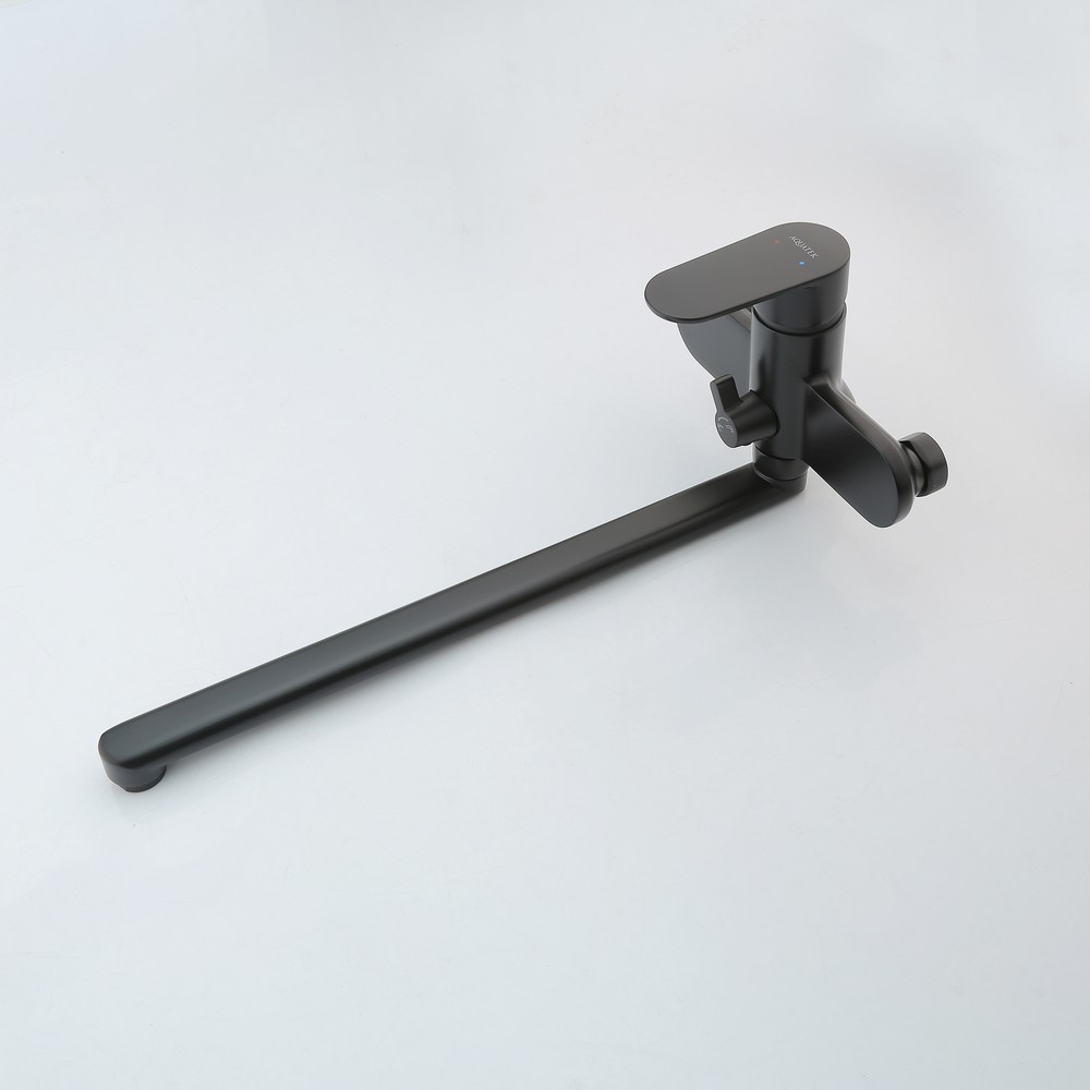 Набор смесителей 2 в 1 Aquanet Ника AQ1842MB/AQ2017MB AQ1833MB