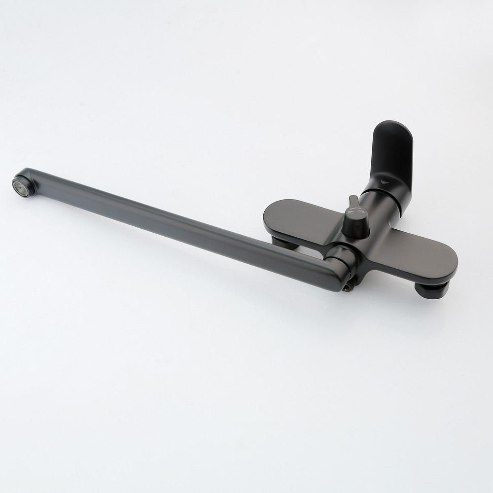 Набор смесителей 2 в 1 Aquanet Ника AQ1842MB/AQ2017MB AQ1833MB