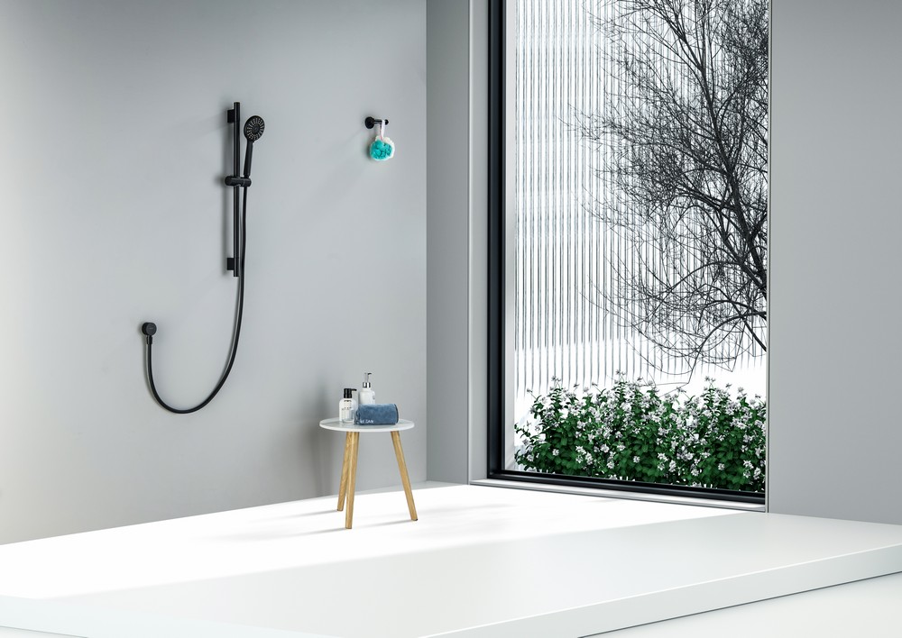 Набор смесителей 2 в 1 Aquanet Ника AQ1842MB/AQ2017MB AQ1833MB