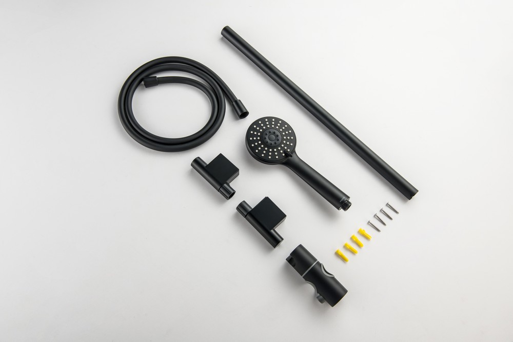 Набор смесителей 2 в 1 Aquanet Ника AQ1842MB/AQ2017MB AQ1833MB