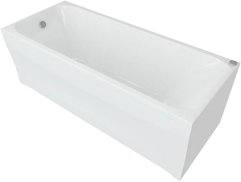Ванна акриловая Aquatek Альфа 170х70 см с фронтальным экраном слив слева ALF170-0000047