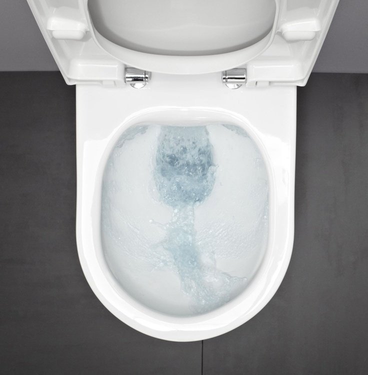 Унитаз подвесной Laufen PALOMBA Rimless безободковый 8.2080.2.000.000.1