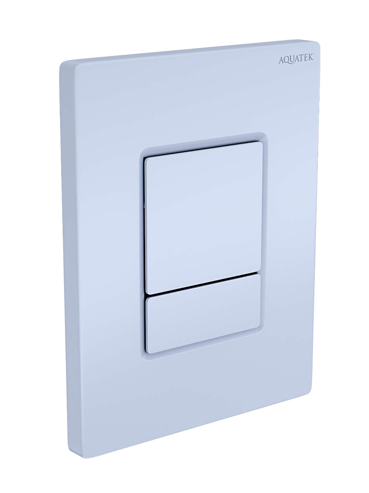 Панель смыва Berges Pneumo N белая глянец PNN-0000001