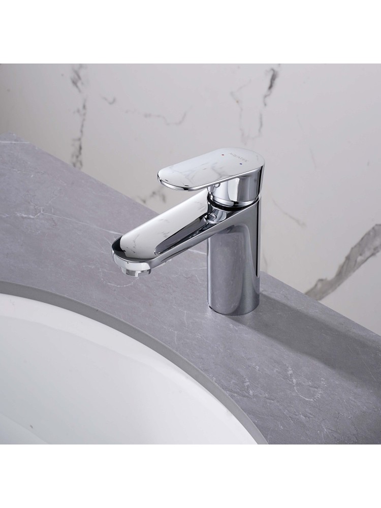 Смеситель для раковины Aquanet Ника 90 мм без донного клапана хром AQ1810CR