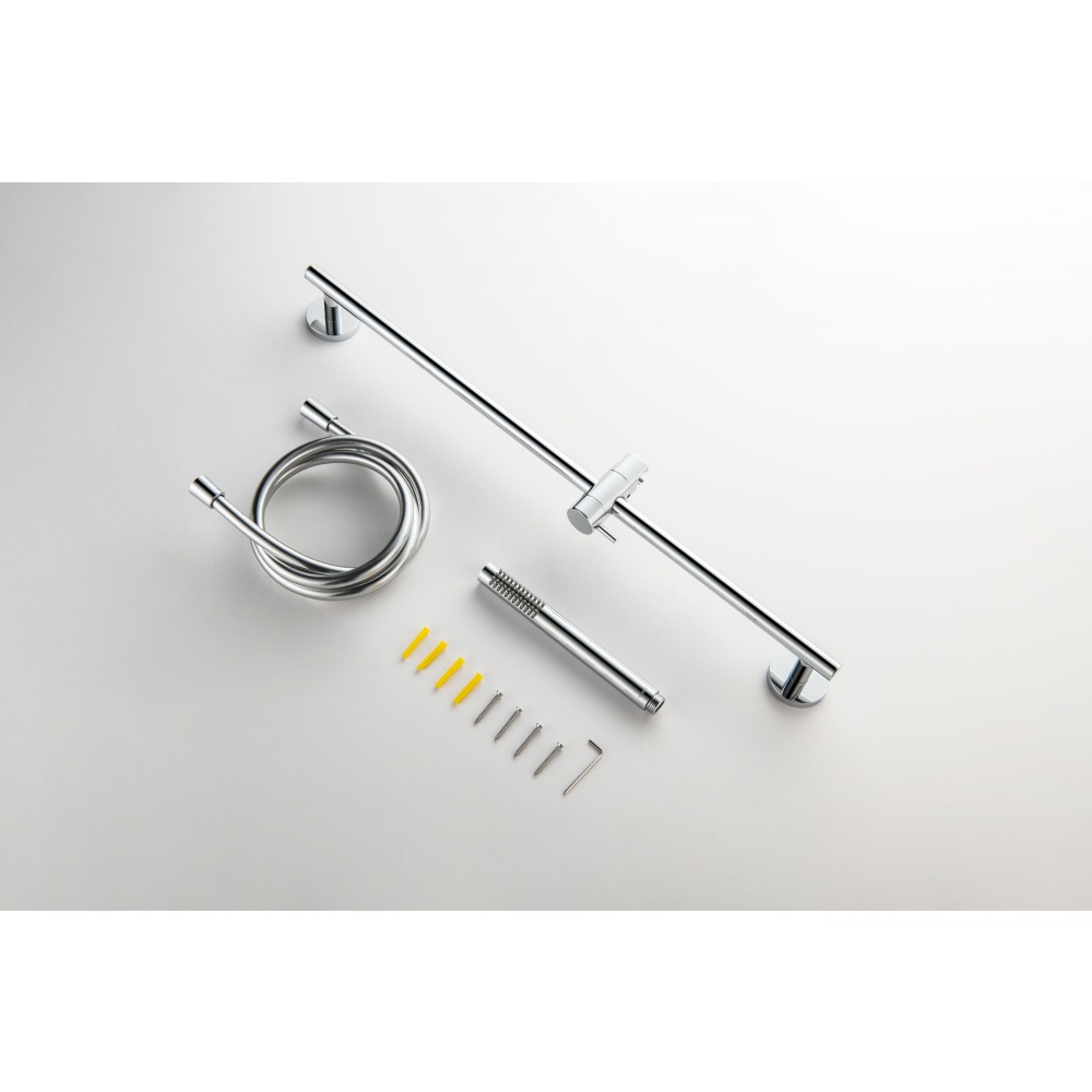 Душевой гарнитур Aquanet Европа 1jet 65 см хром AQ2012CR