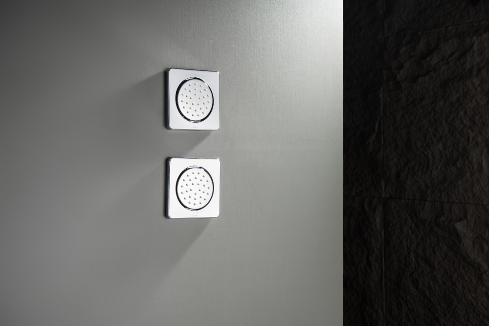 Форсунка боковая Aquanet 130x130 мм хром AQ2099CR