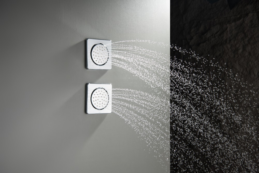 Форсунка боковая Aquanet 130x130 мм хром AQ2099CR