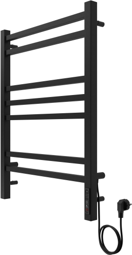 Полотенцесушитель электрический Aquatek Альтаир П7 500х700 мм Quick Touch черный муар AQ EL KP0770BL
